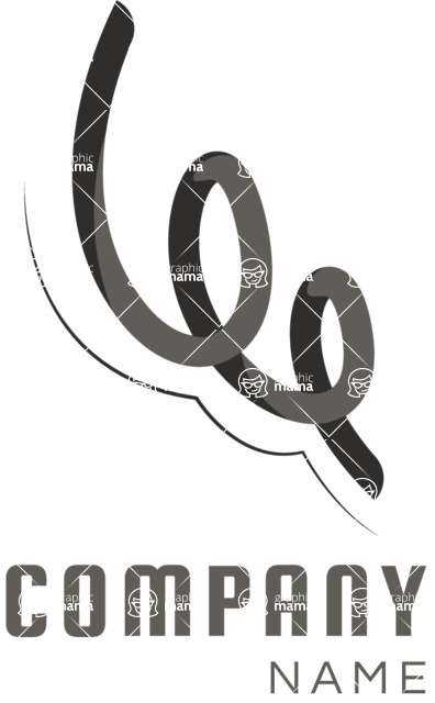 Business Logo Templates - vector graphics in a pack from GraphicMama - Modern Vector Spiral Logo Design for Business Company